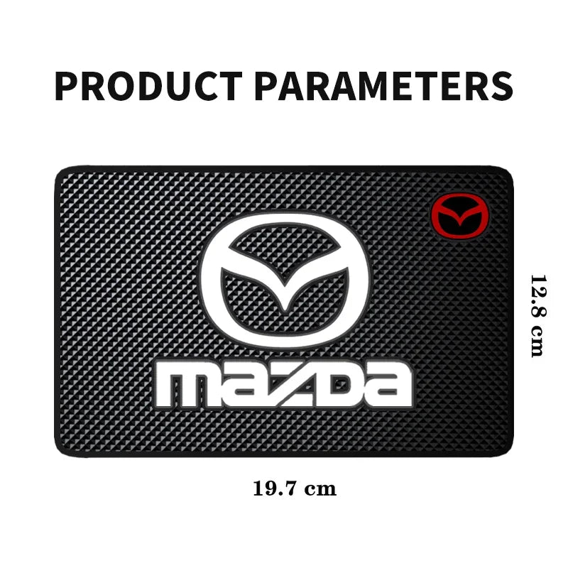 Car Silicagel Anti-Slip Mat Dashboard Phone Sun Glasses Non-slip Pad For Mazda CX MX5 CX30 RX8 Miata Atenza Axela Accessories