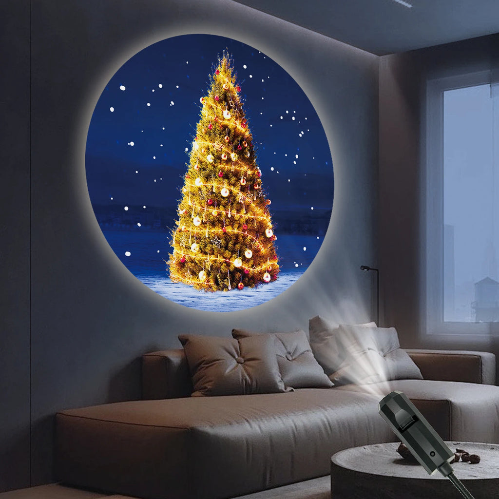 Christmas tree projection light