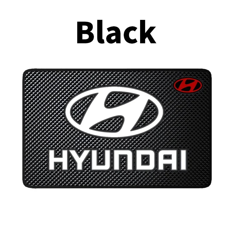 Car Ornament PVC Anti-Slip Mat Sticky Pad Dashboard For Hyundai i10 Elantra Getz Sonata XG Terracan Tucson Coupe Trajet Matrix