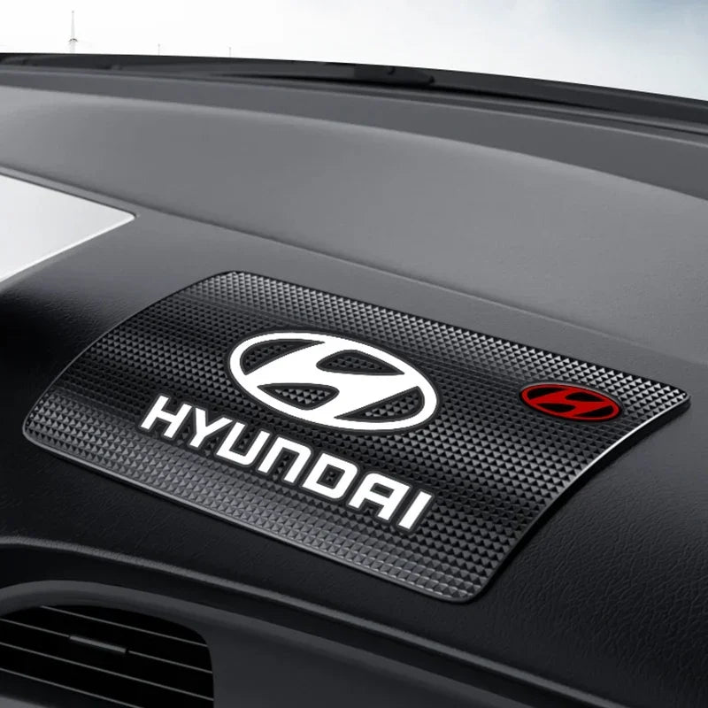 Car Ornament PVC Anti-Slip Mat Sticky Pad Dashboard For Hyundai i10 Elantra Getz Sonata XG Terracan Tucson Coupe Trajet Matrix